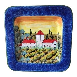 Pep Bizzarrie Dish Chianti Italian Pottery Wall Decor